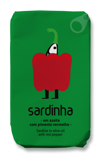 Sardinha em piri-piri biológico